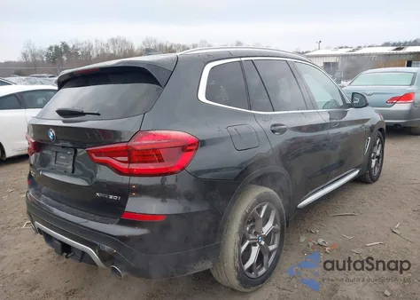 2021 BMW X3 xDrive30I from USA, damaged, VIN 5UXTY5C00M9G76160